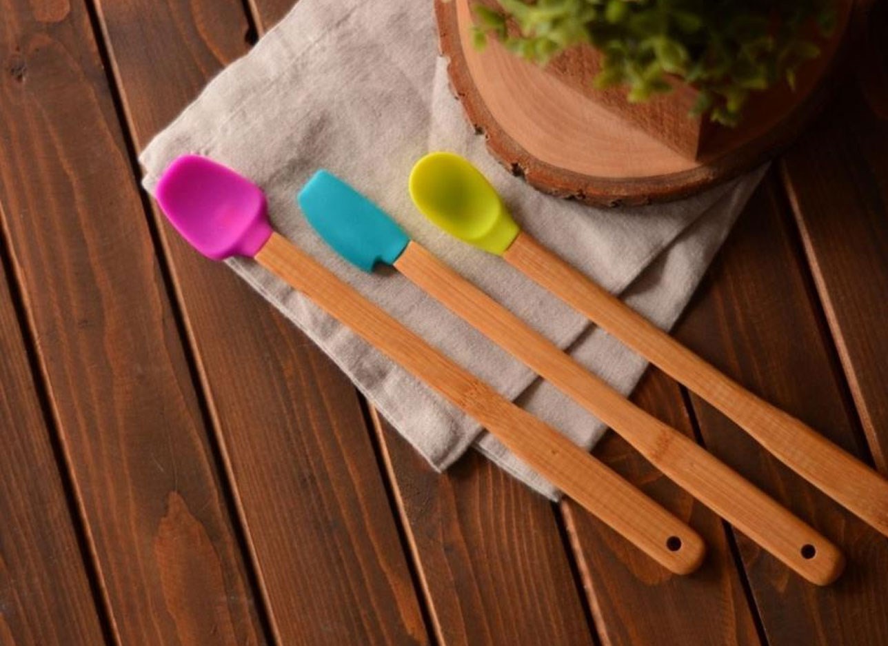 BAMBUM ZOLLY - 3’LÜ SPATULA SETİ UZUN