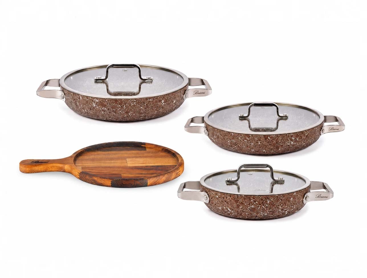 BRİONİ STONE AGE TERRA 7 PR SAHAN SETİ SHT-110101