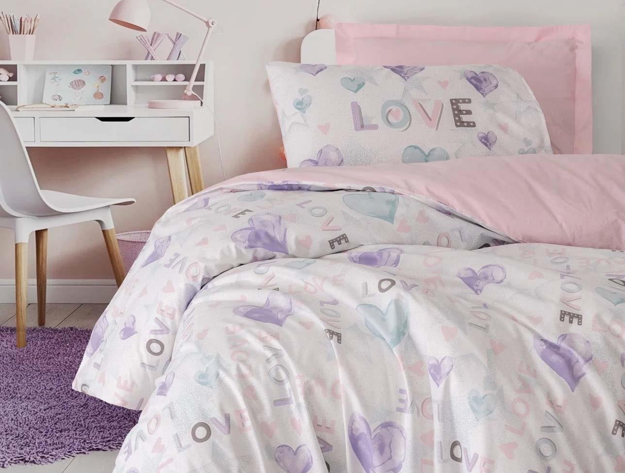 CB NEVR.TAK. GIRLS BOYS RANFORCE LOVELLA PEMBE T.K