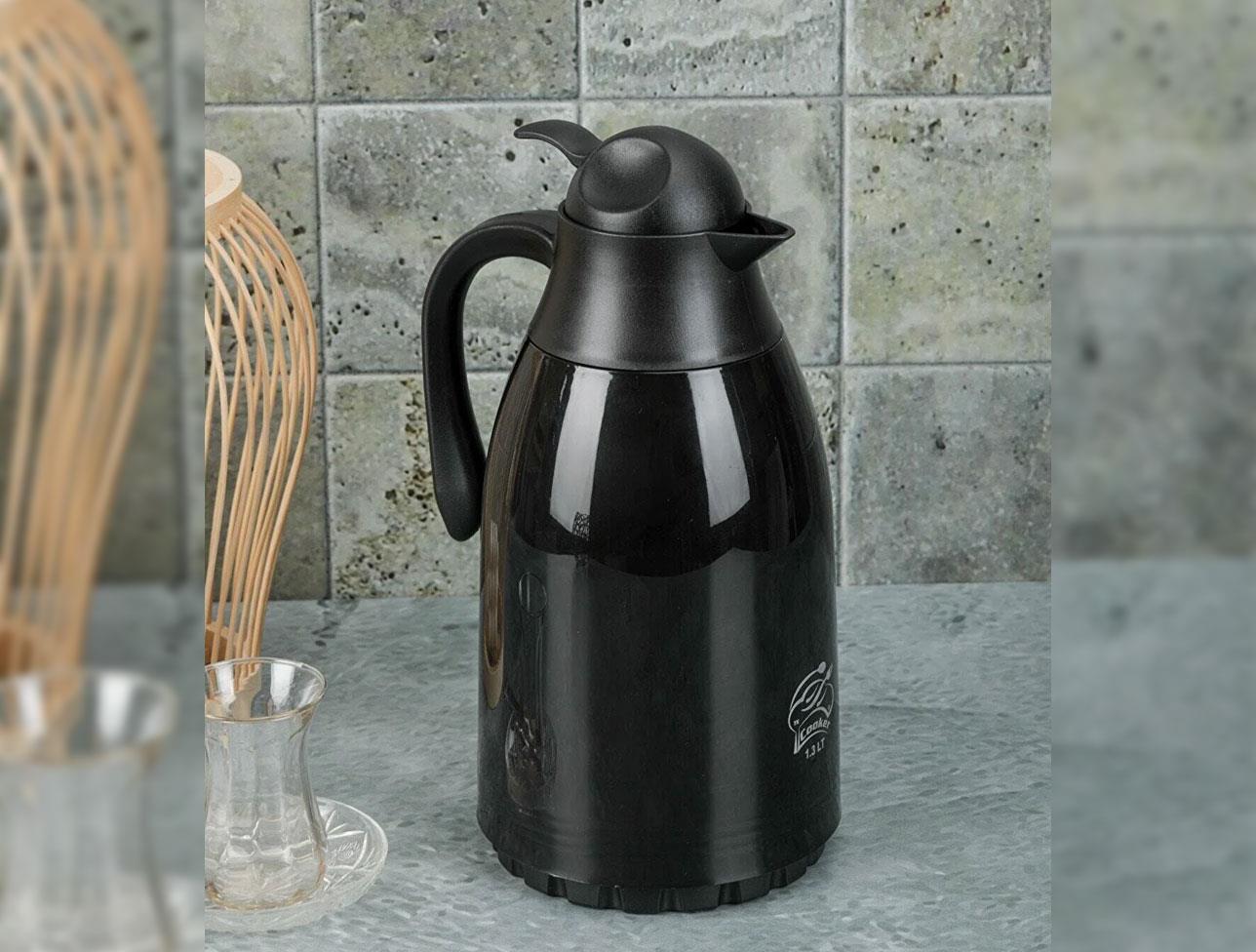 COOKER 1,3 LT TERMOS BLACK WHİTE CKR2047