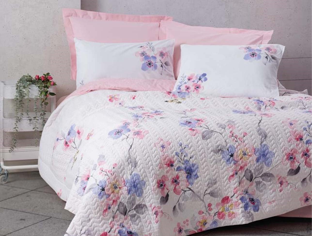 COTTON BOX TEK KİŞİLİK COMPLETE SET JAYDA PEMBE