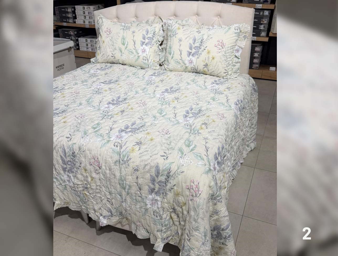 DAİNTY HOME CİFT KİŞİLİK YATAK ÖRTÜSÜ