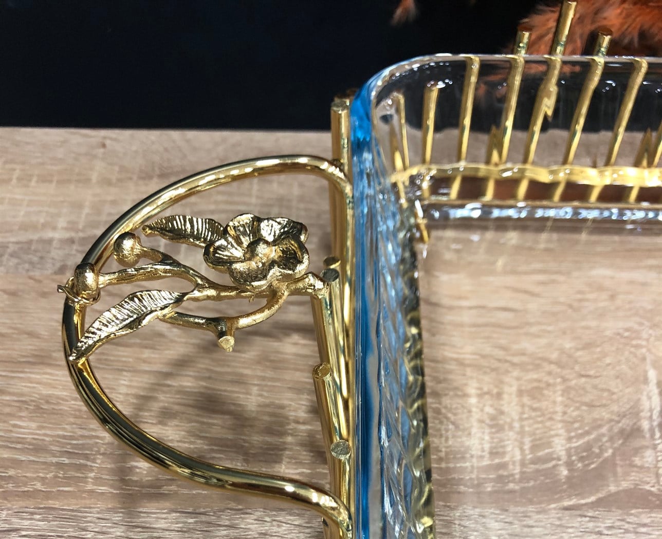 DİKDÖRTGEN ÇUBUKLU BORCAM BÜYÜK BOY GOLD