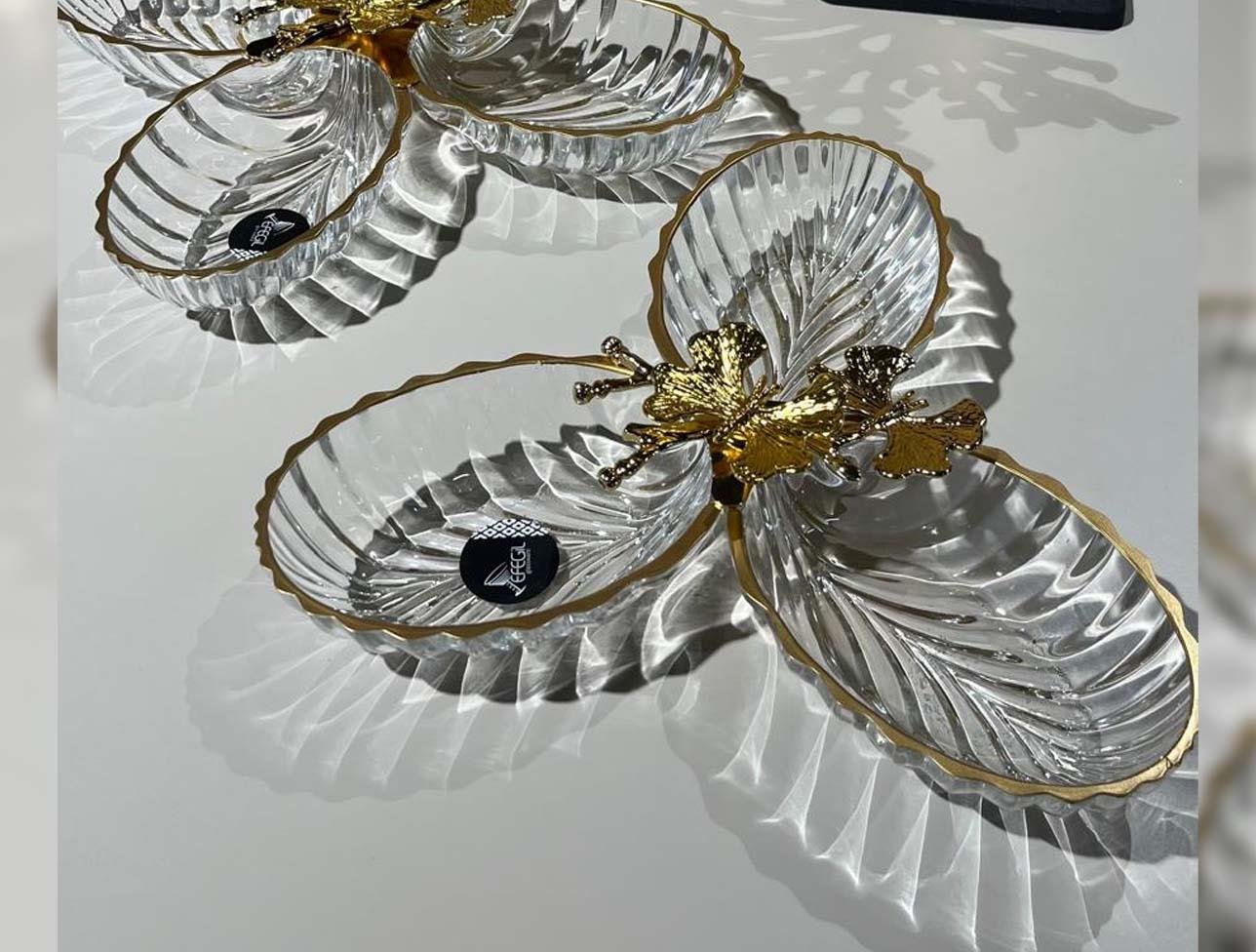 EFEGİL TRP MİX CAM 3LÜ ÇEREZLİK 26*26*7 CM