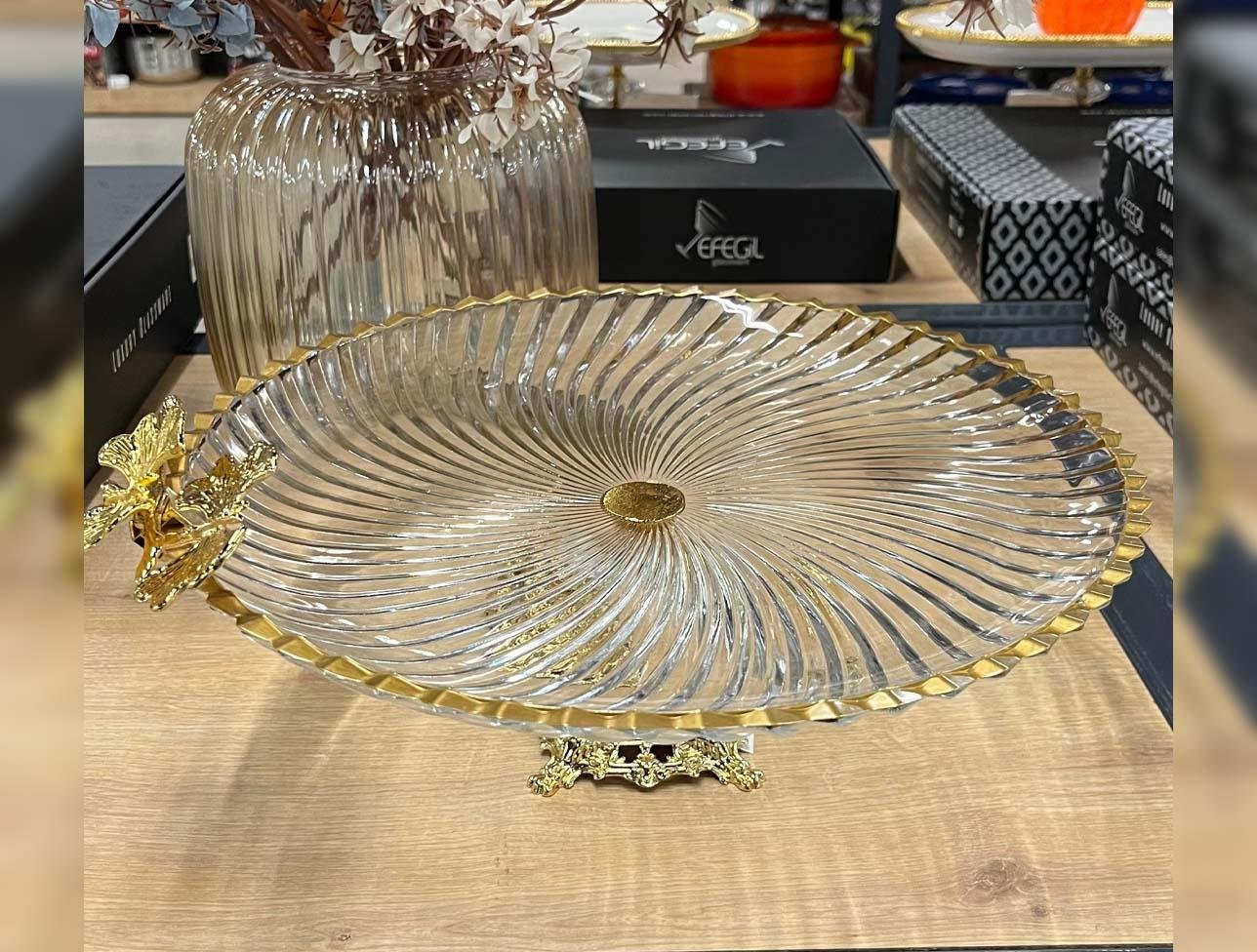 EFEGİL TRP MİX CAM KEK SERVİS STANDI AYAKLI 32*32