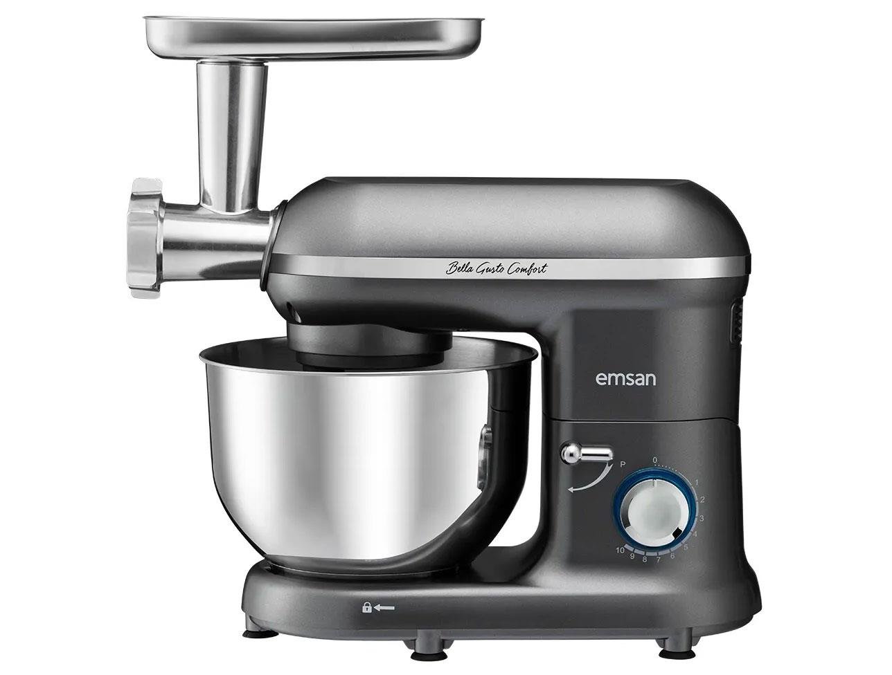 EMSAN BELLA GUSTO COMFORT STAND MİKSER GRİ