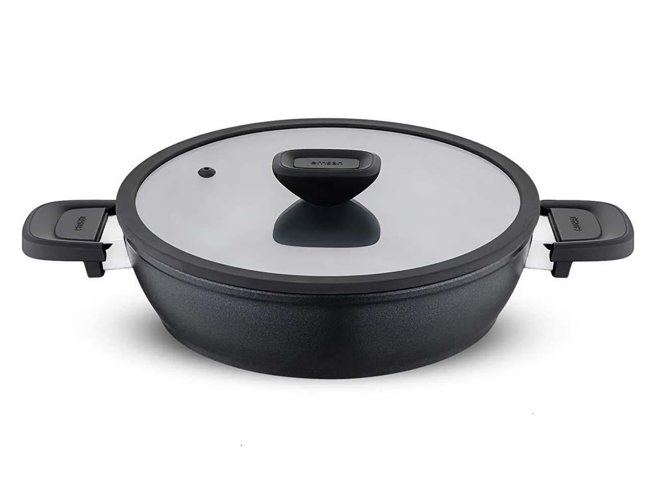 EMSAN DİAMENTE KARNIYARIK TENCERE SİYAH 5021