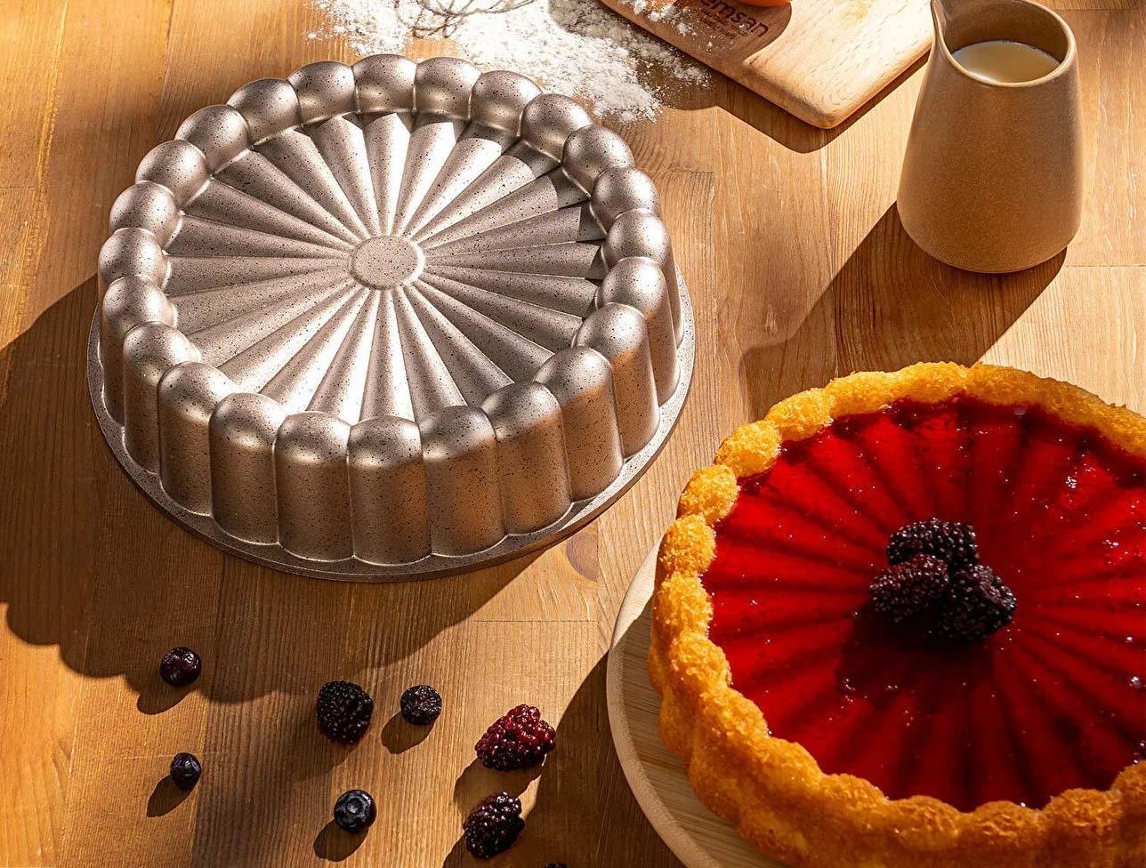 EMSAN GOLDEN DAİSY KEK KALIBI GOLD