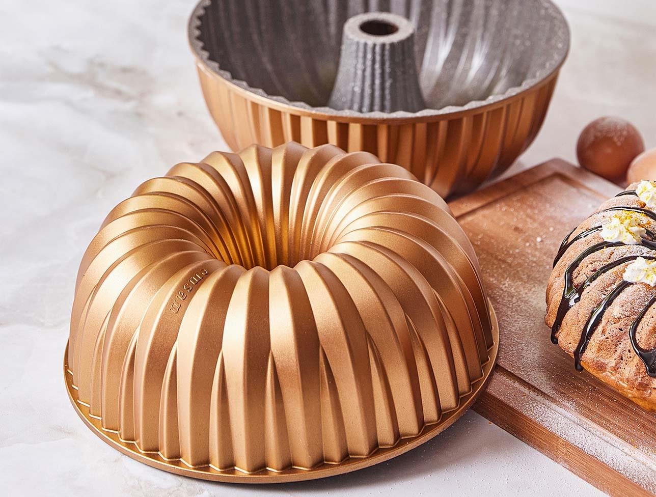 EMSAN GRİSS HARDSTONE 24 CM KEK KALIBI R.GOLD