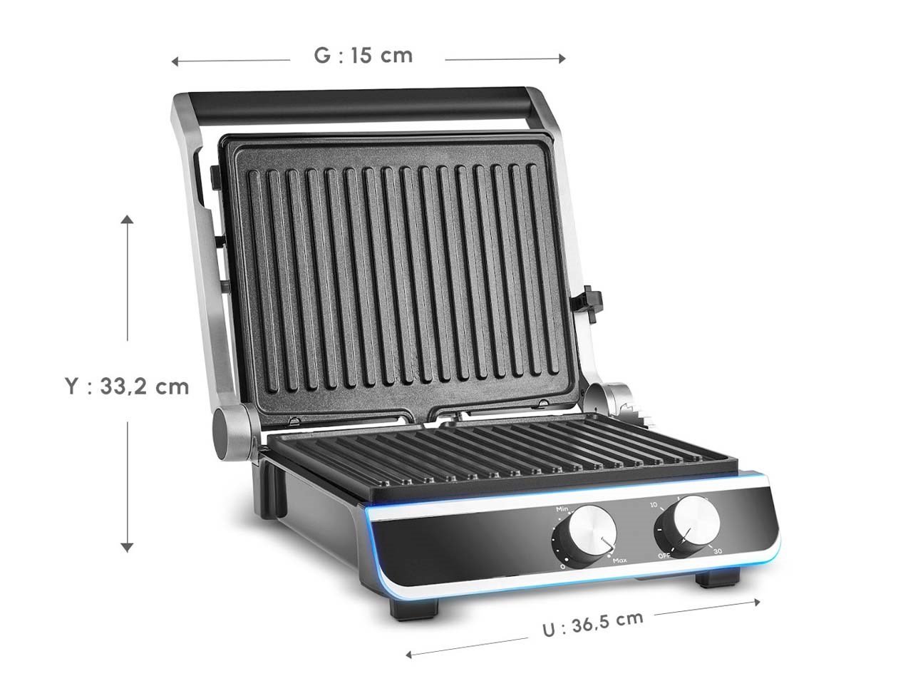 EMSAN NOVA GRİLL 6 DİLİM TOST MAKİNESİ 2000W