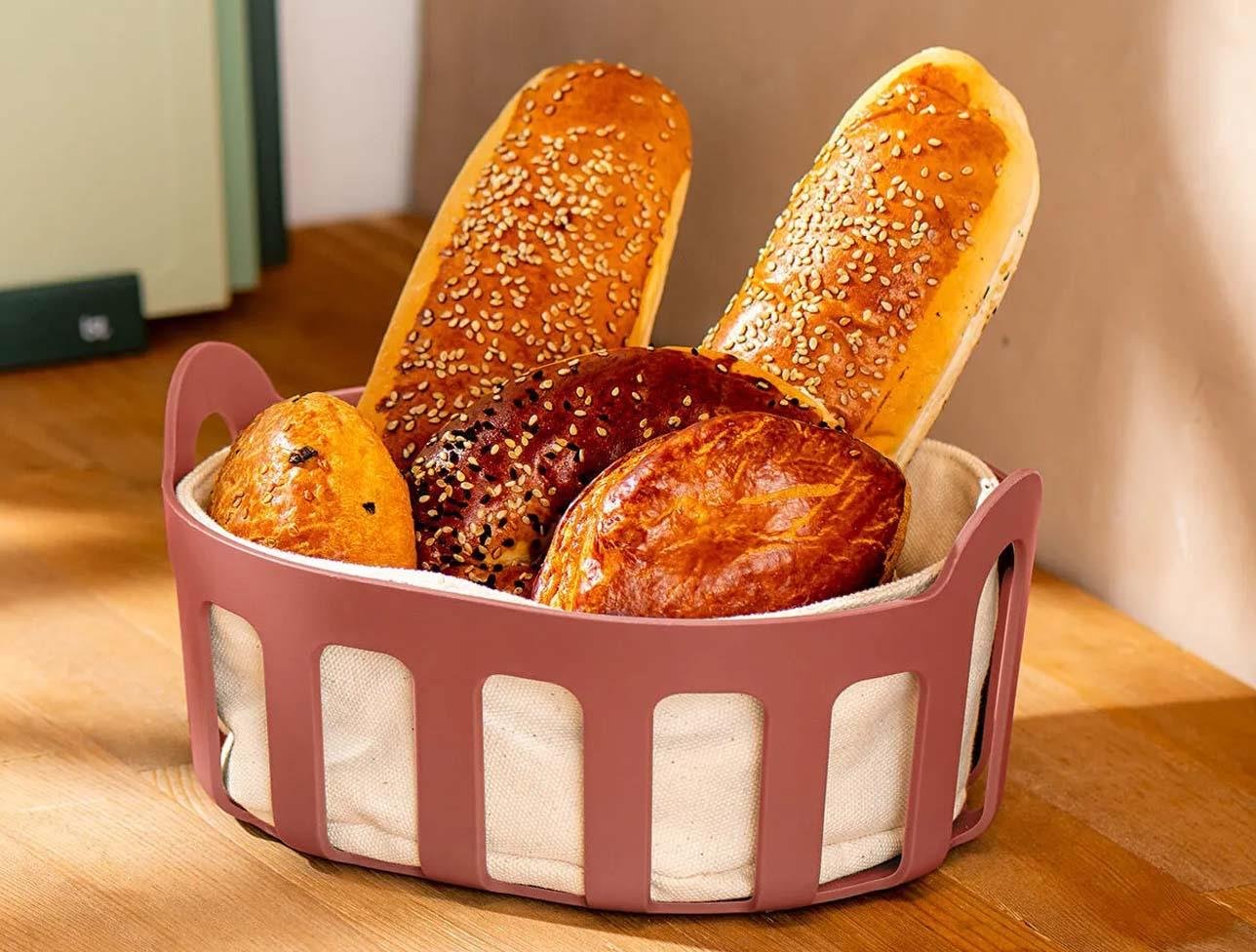 EMSAN RUSTİK EKMEK SEPETİ KİREMİT