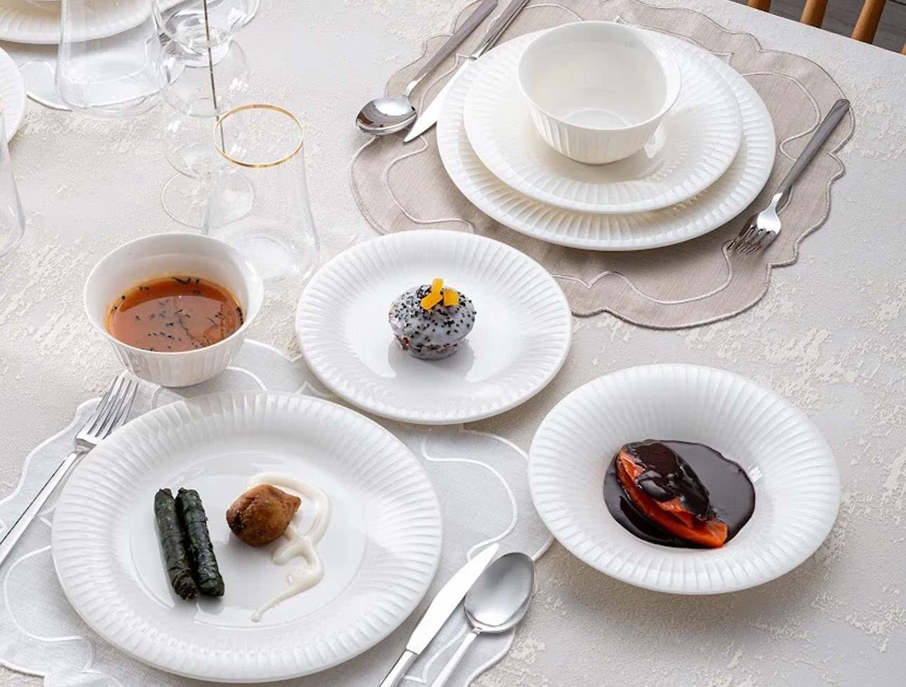 EMSAN SOHO 24 PRÇ 6 KİŞİLİK YMT BEYAZ