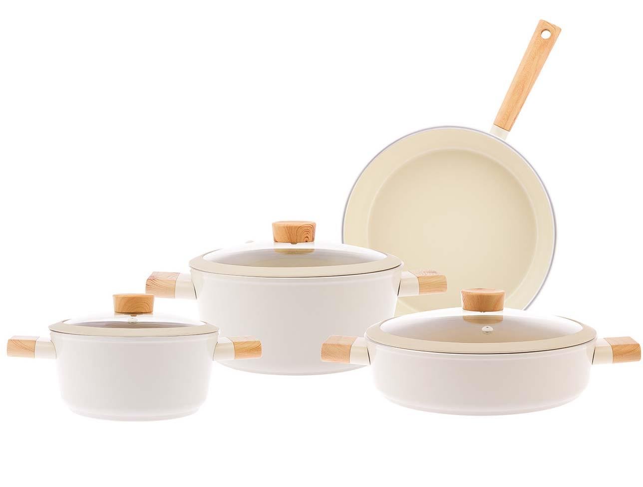 EMSAN SWISS CRYSTAL 7 PARÇA TENCERE SETİ