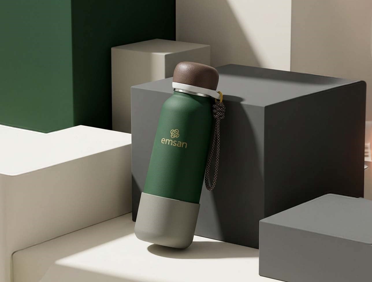 EMSAN THERMOSBOTTLE ÇELİK TERMOS GREEN 4001