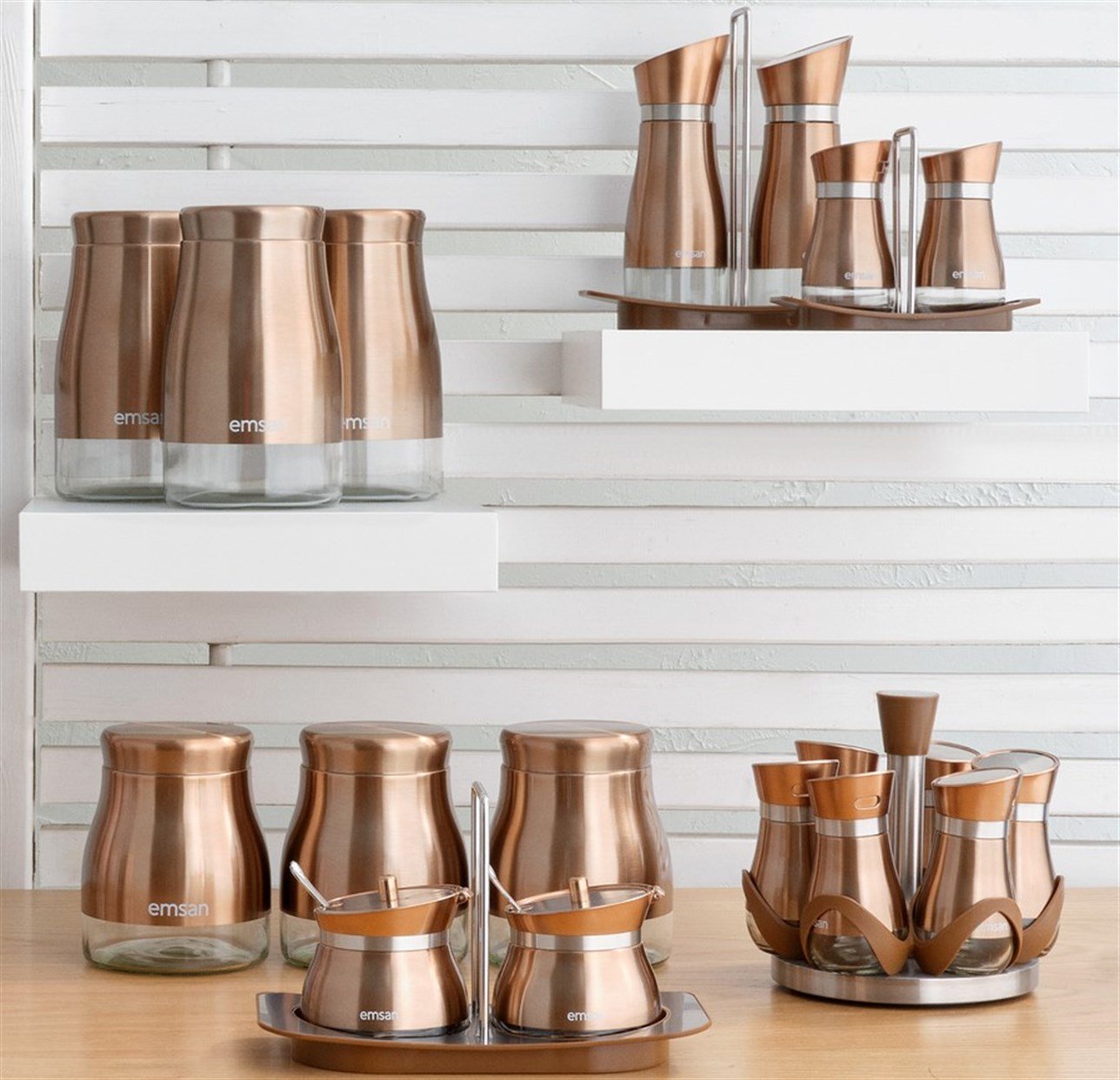 EMSAN VERNA YAĞLIK+SİRKELİK ROSE GOLD