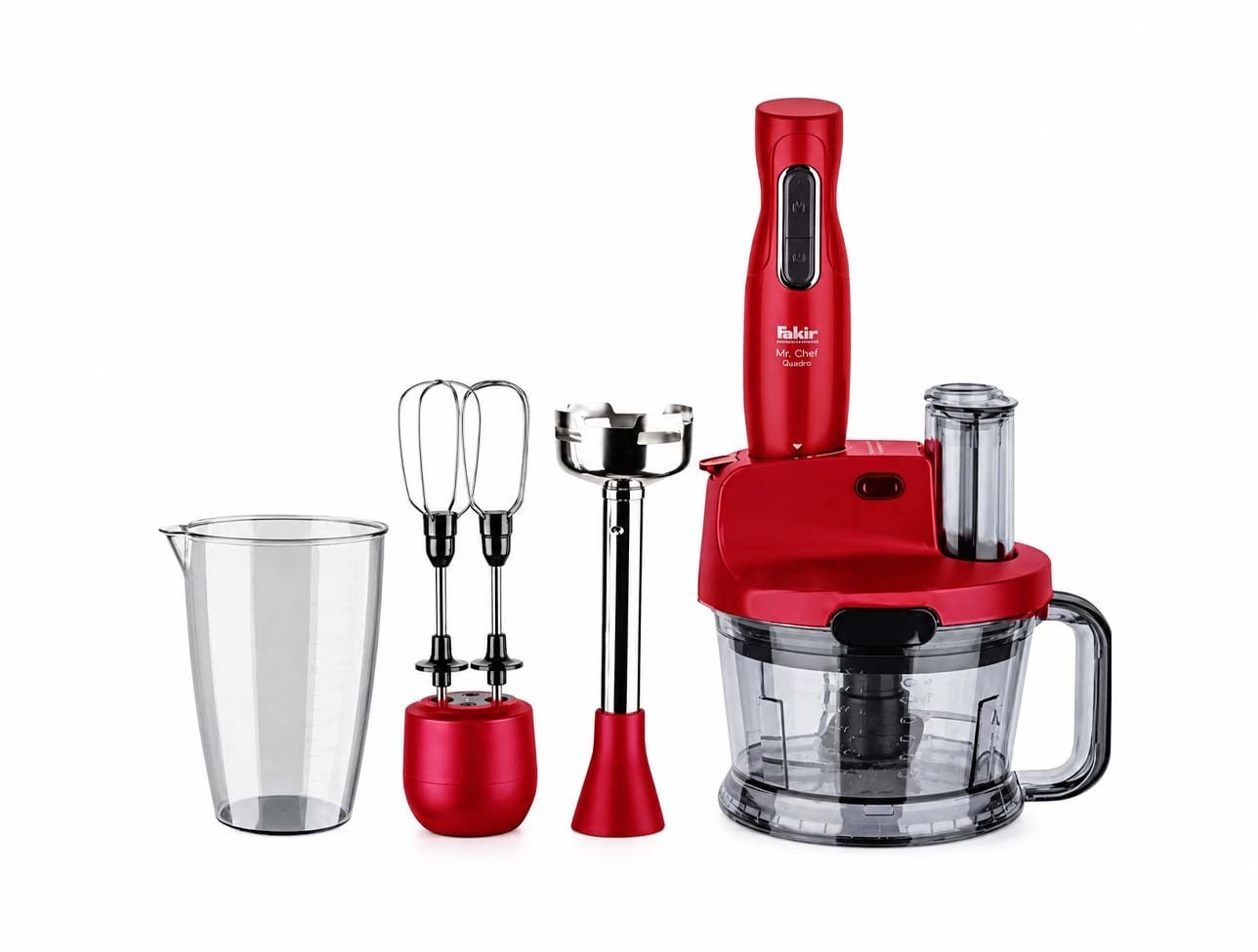 FAKİR MR CHEF QUADRO BLENDER SET KIRMIZI