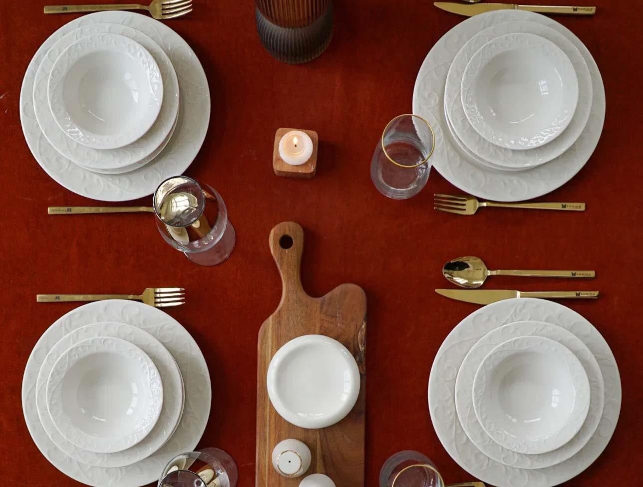 FARİKA BAHAR 24 PRÇ YALIN YEMEK TAKIMI