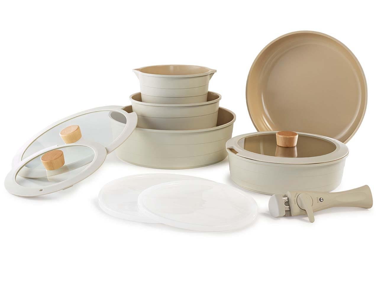 FİKA NEOFLAM MİDAS BÜYÜK SET BEJ İNDUCTION 11 PRÇ