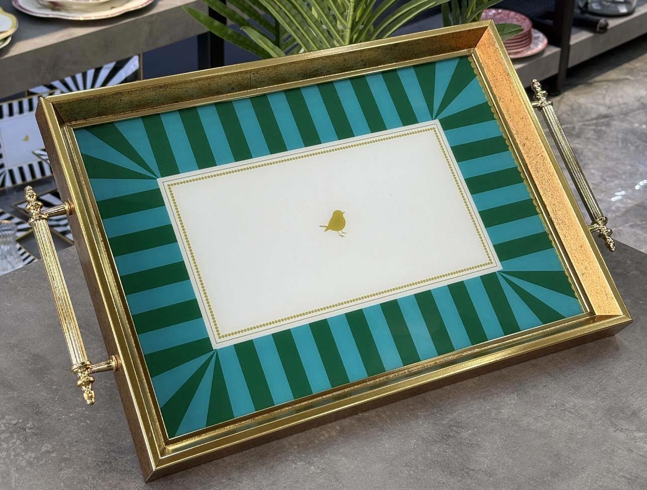 GLORE ÇERÇEVELI TEPSI 31X46 A11-010-GREEN LINE