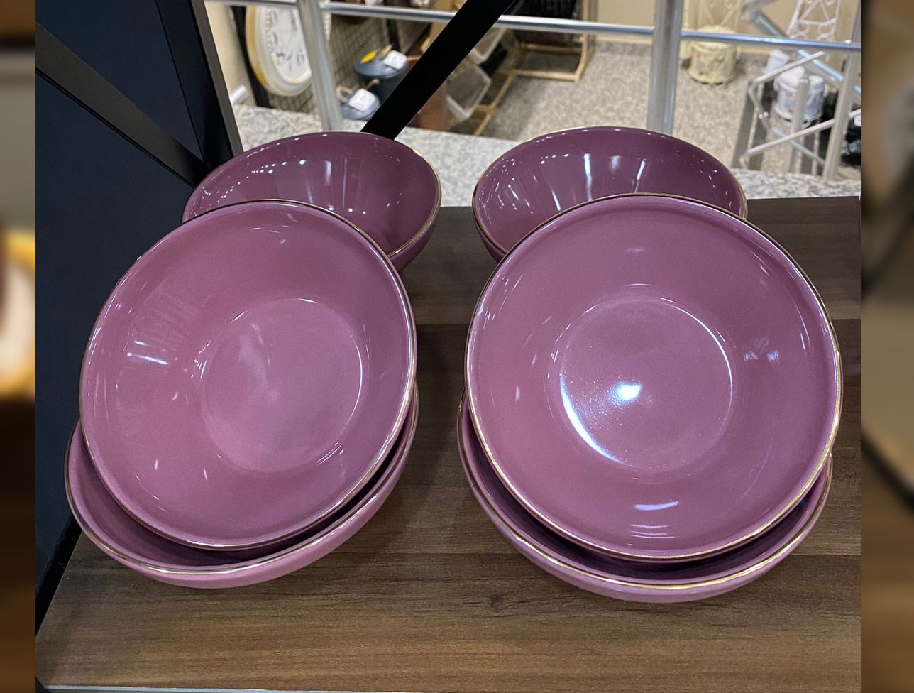 GLORE İSTANBUL SOLİD GÜL KURUSU ÇORBA KASESİ 14CM