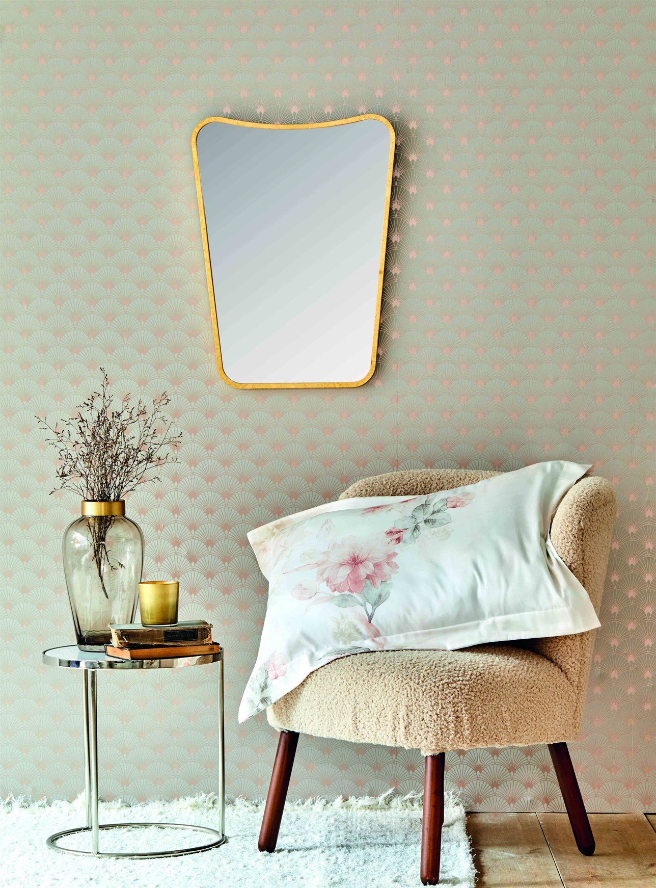 KARACA ALVİSE BLUSH SATEN ÇİFT K. NEVRESİM TAKIMI