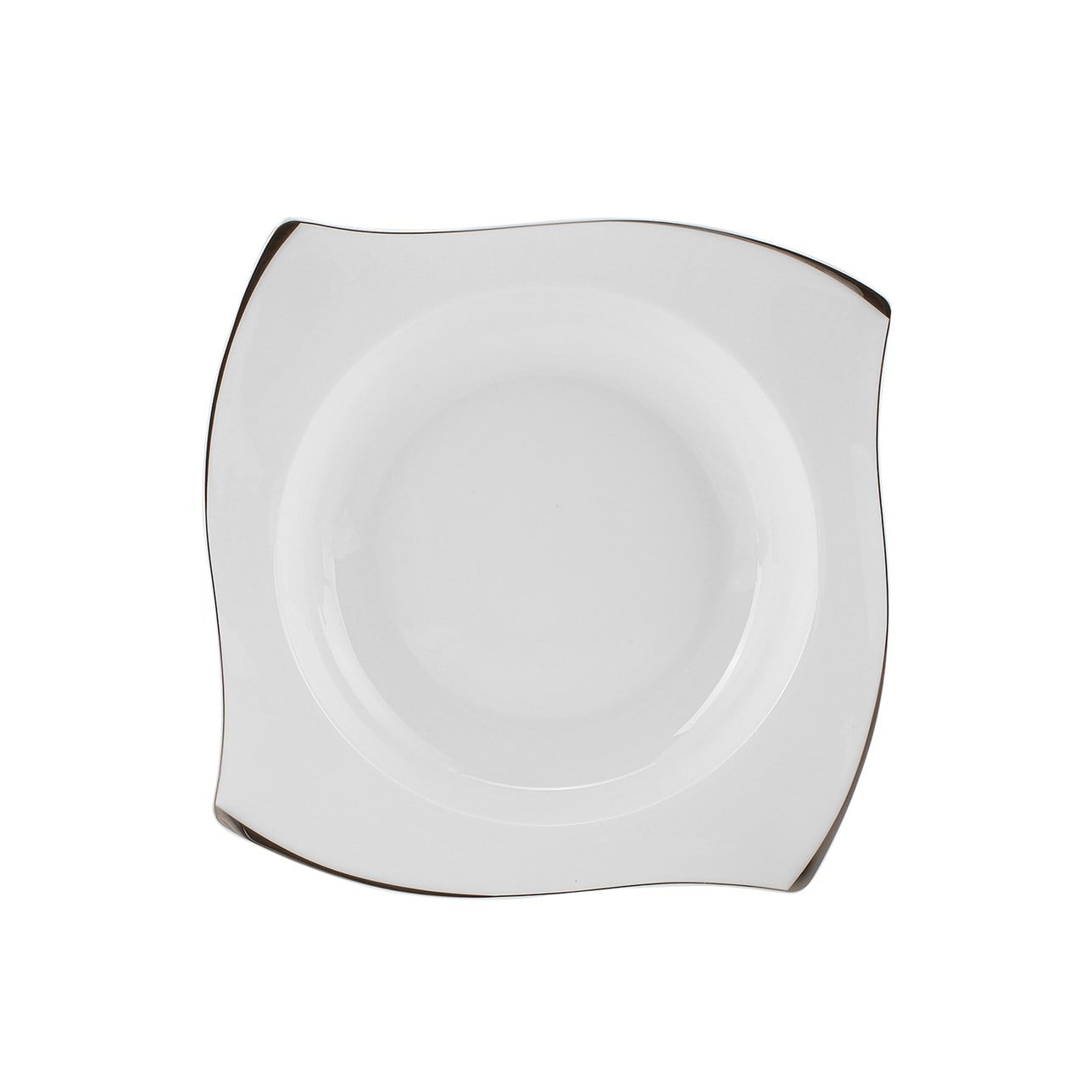 KARACA FINE WHITE PLATİN 60 PRÇ YEMEK TAK.S.KARE