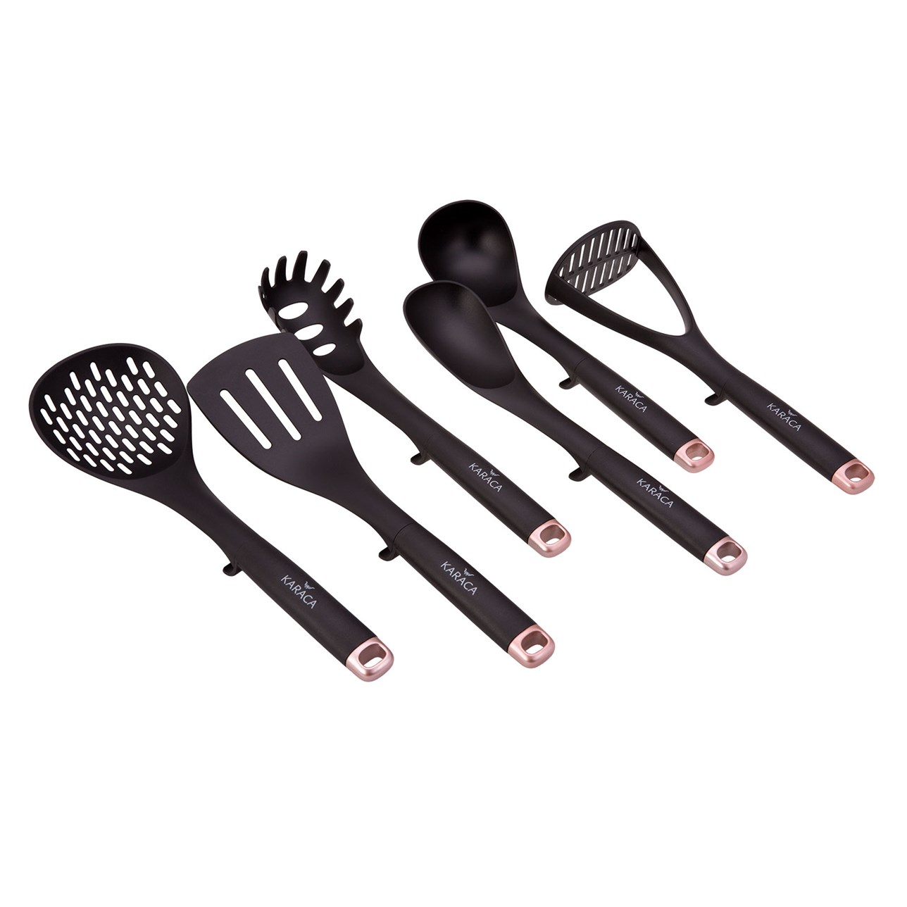KARACA ROSEGOLD SPRİNG 7 PARÇA SERVİS SETİ