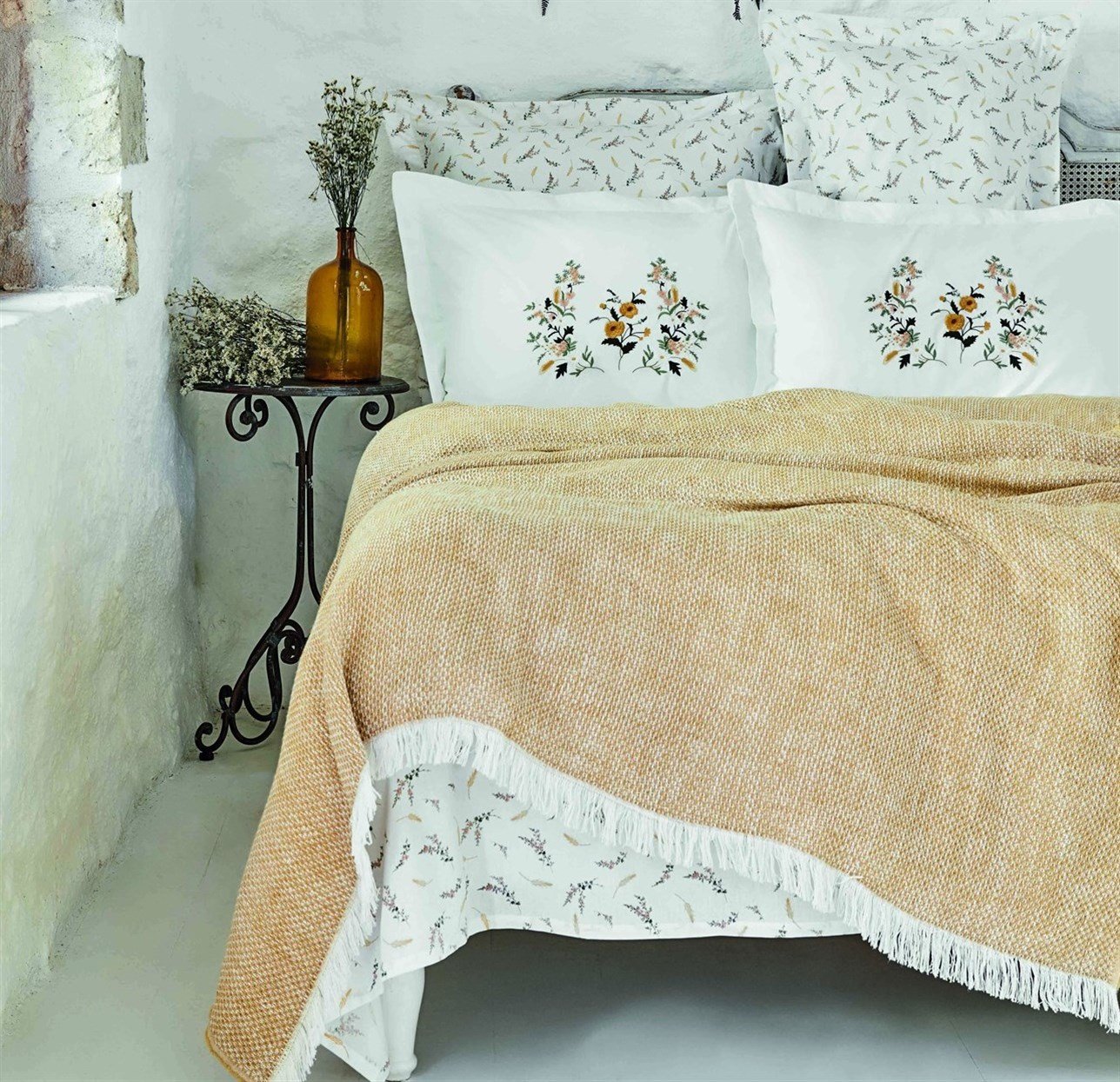 KARACA SPIKE HARDAL ÇİFT KİŞİLİK NISH SET 8680214225158