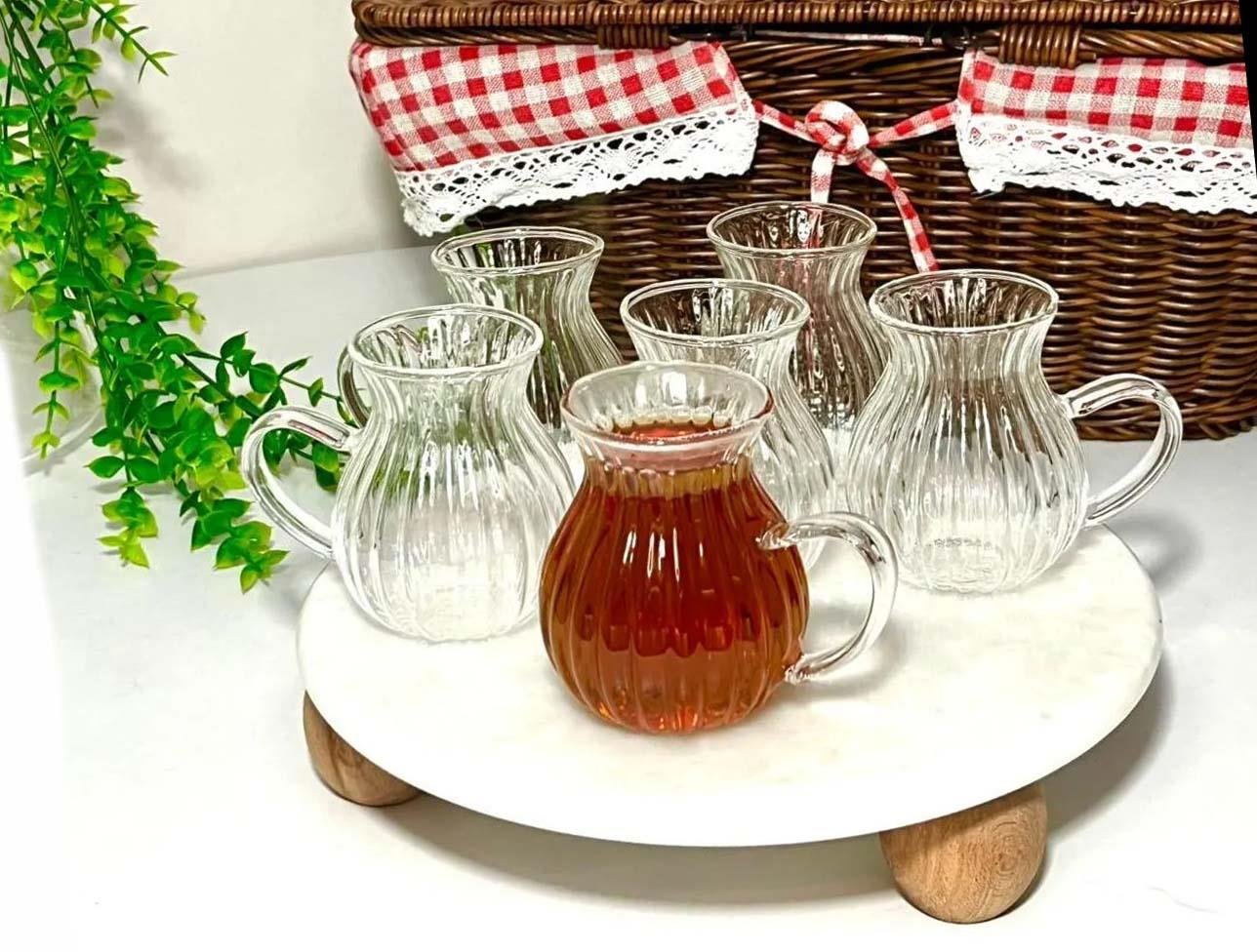 KEYF-İ DİLBER BROSİLİKAT ÇAY BARDAĞI