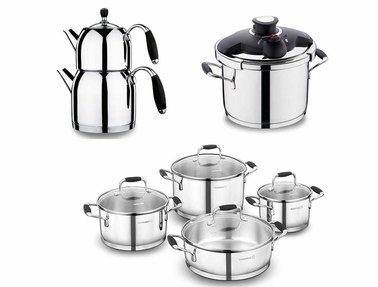 KORKMAZ A1758 FLORA 14 PARÇA HİPER SET