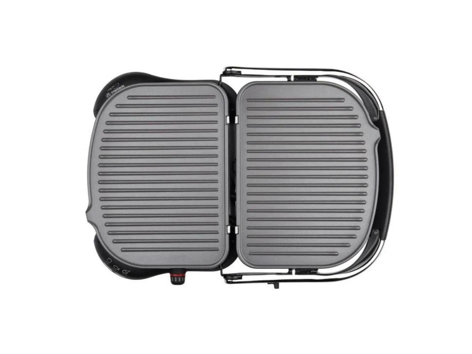 KORKMAZ A324-08 CASTRON TOST MAKİNESİ M.GRİ/KROM