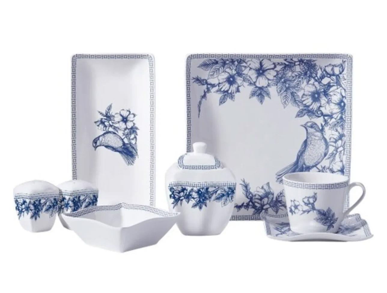 KORKMAZ A8570 LİNK COLL 28 P KAHVALTI TAKIMI KARE