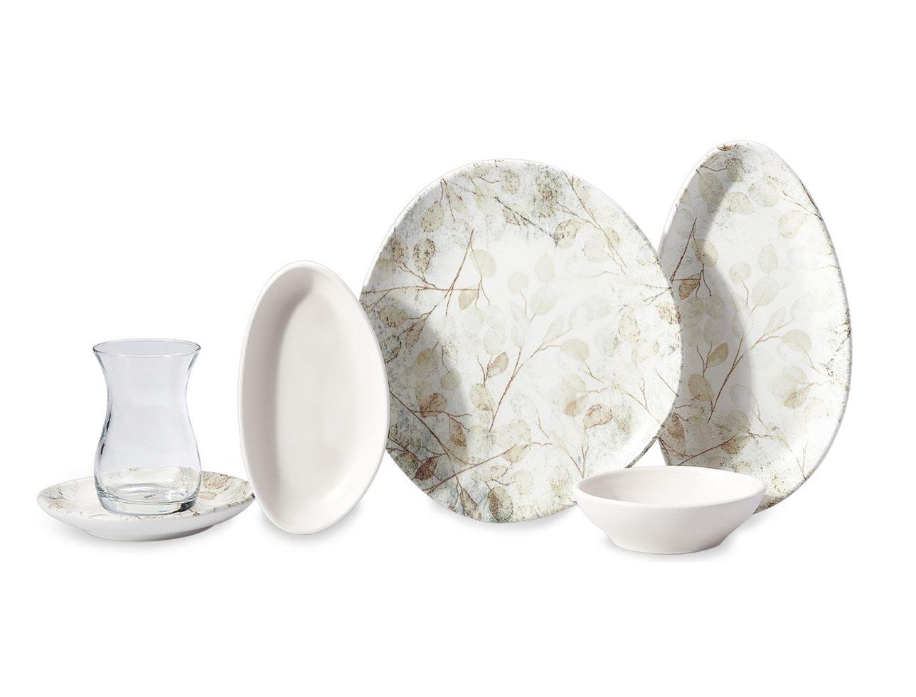 KORKMAZ A8681 GİNA COLL. 26 PARÇA KAHVALTI TAKIMI