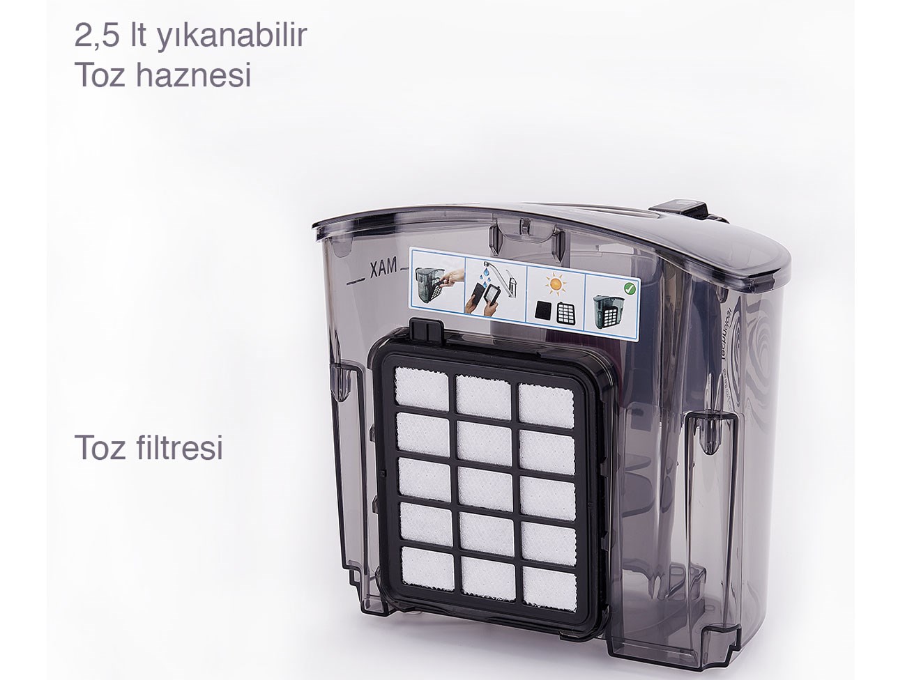 KORKMAZ A900-04 COSMOS ELEKTRİKLİ SÜPÜRGE LAVANTA