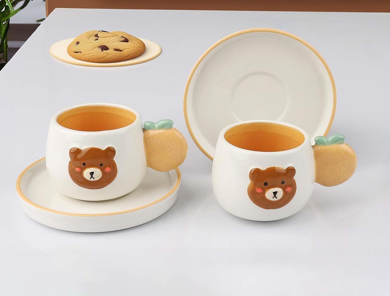 KOSOVA FCR-03 2 Lİ FİNCAN SETİ AYI 09103