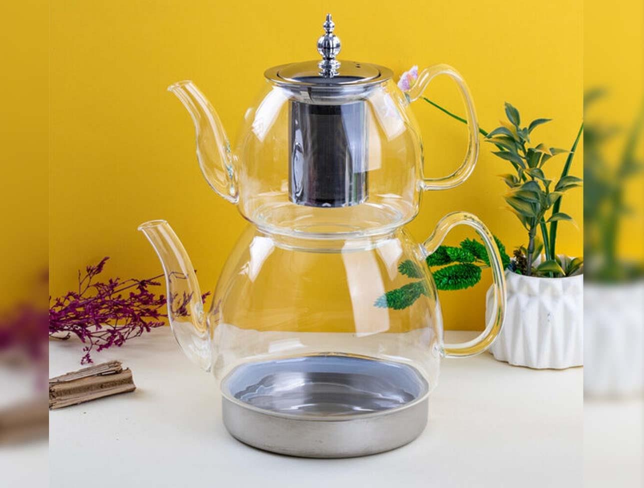 KRD HOME VITA CAM ÇAYDANLIK 2000ML KRD-6317