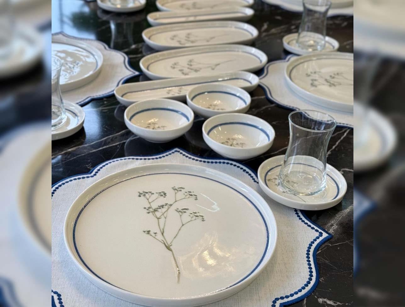 MASSİMO LİLY 30 PARÇA 6 KİŞİLİK KAHVALTI MS-3023