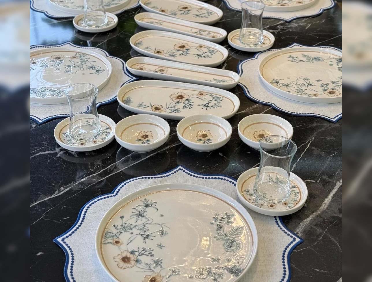 MASSİMO MANOLYA 30 PARÇ 6 KİŞİL. KAHVALTI MS-3022