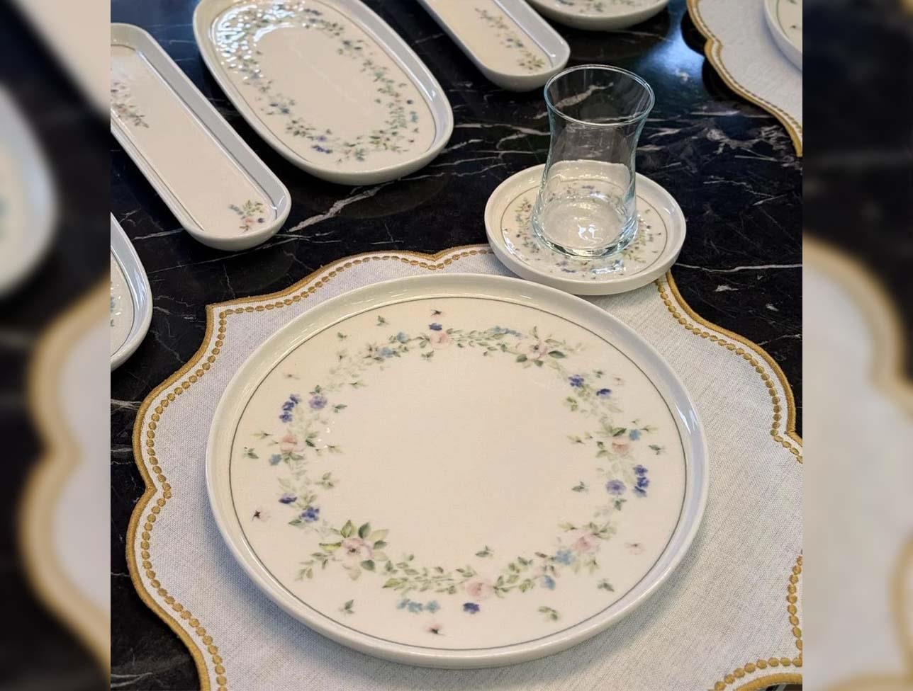 MASSİMO SAKURA 30 PARÇ 6 KİŞİLİK KAHVALTI MS-3020