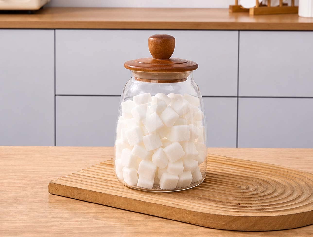 MİEN 1200 ML AKASYA KAPAKLI BOROS CAM KAV 9R35