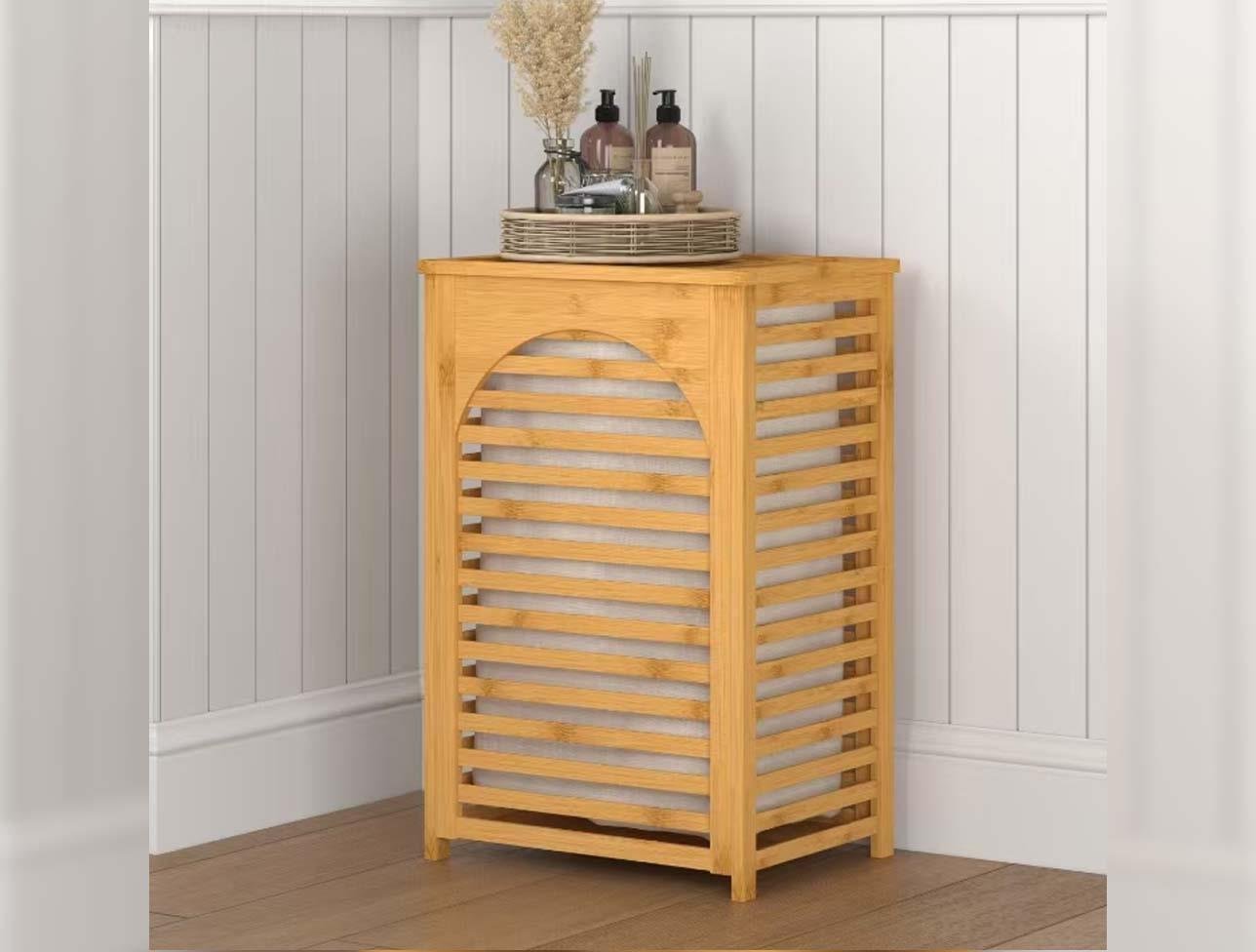 MİEN BAMBU ÇAMAŞIR SEPETİ JW-0128