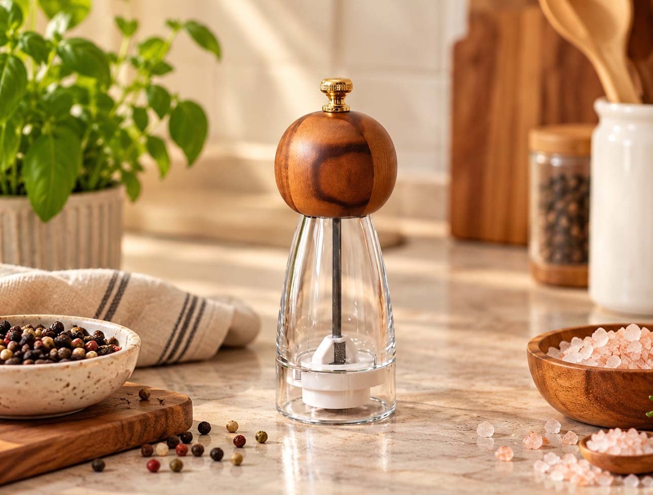 MİEN CAM BAMBU BAHARAT ÖĞÜTÜCÜ 1755