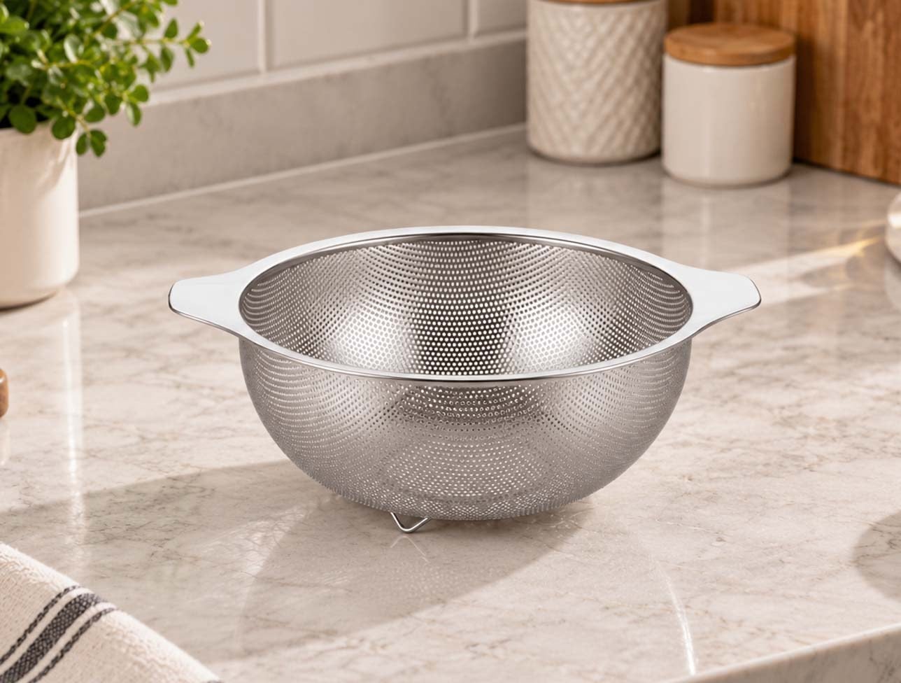 OMS 26 CM PERLA ÇELİK SÜZGEÇ 153.7504.26.SILVER