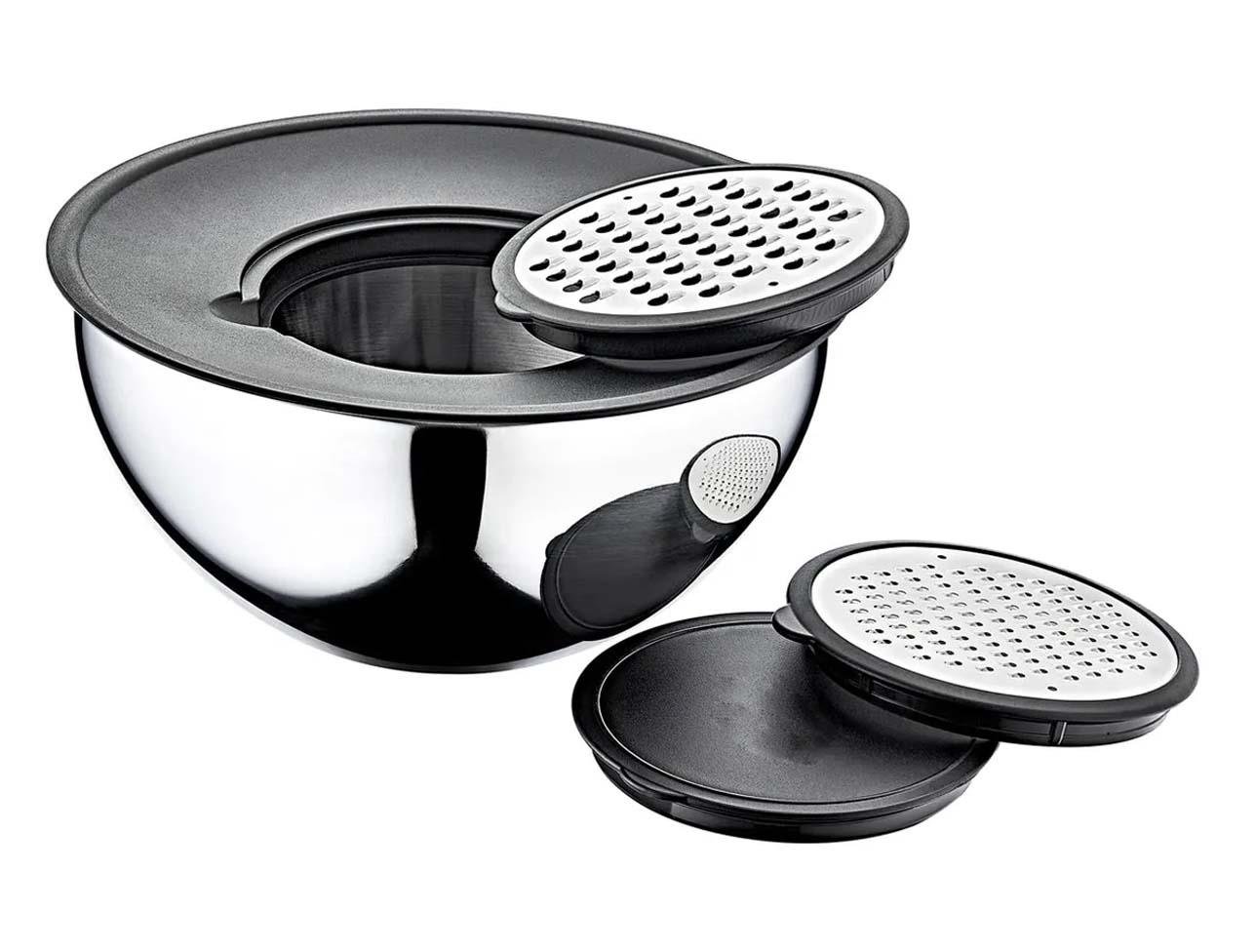 OMS 5 PARÇ A24 CM ÇELİK RENDELİ SAKLAMA KABI