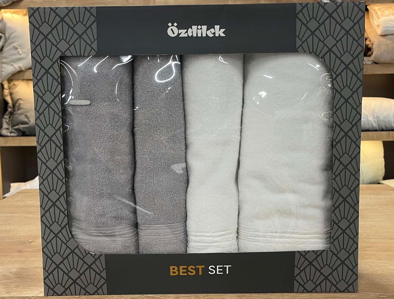 ÖZDİLEK ALLURE GRİ-BEYAZ BEST SET