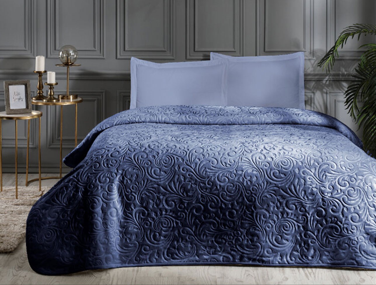 ÖZDİLEK BATTANİYE TRENDY 220*240 INDIGO