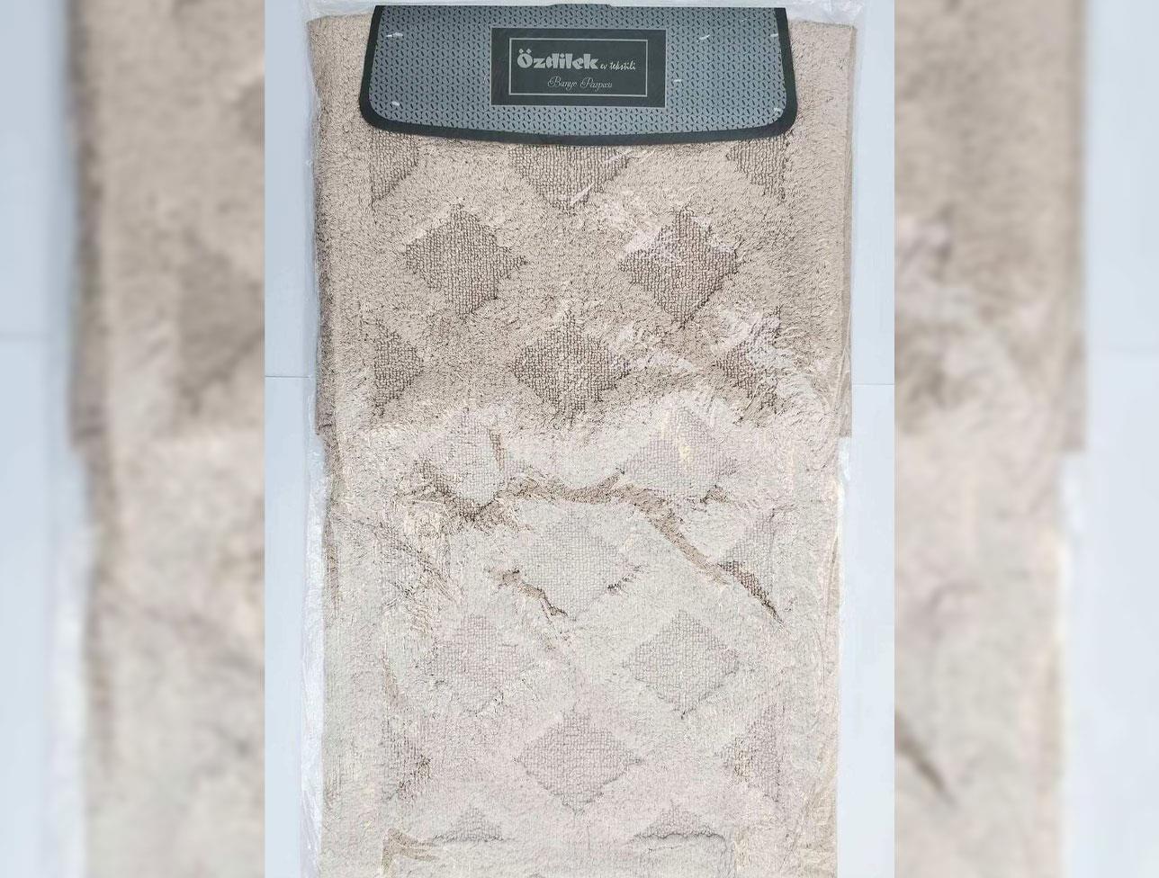 ÖZDİLEK KLOZET TAKIMI TUFTING LIMA K.BEJ 60X100+5