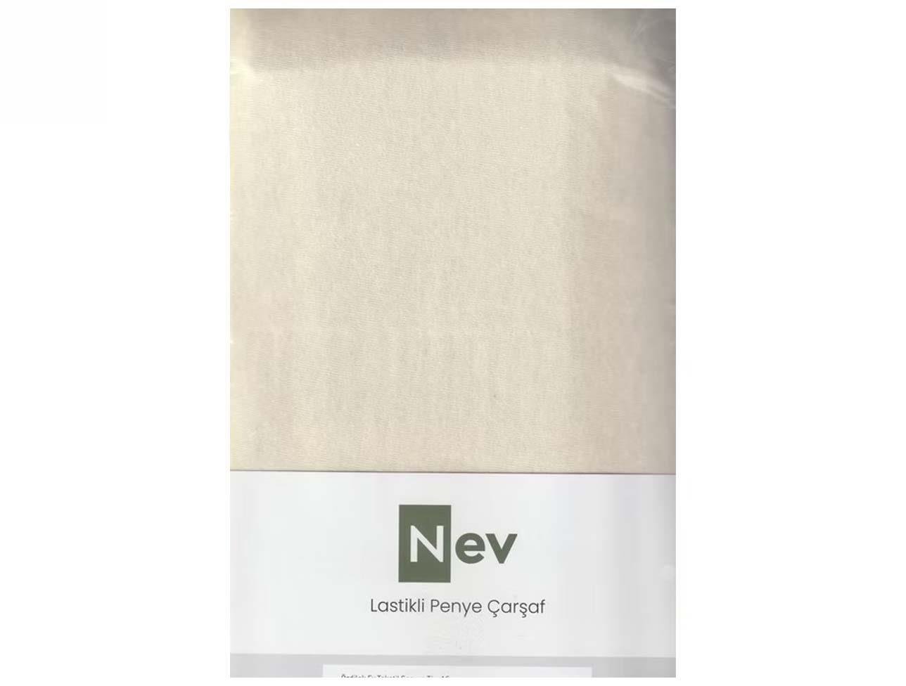 ÖZDİLEK NEVRESİM PENYE ÇARSAF FIT. KREM 100X200+30