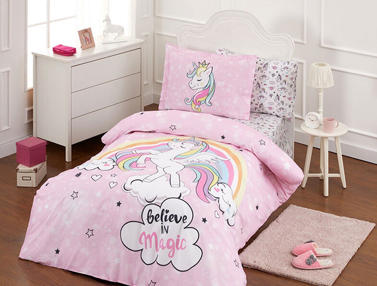 ÖZDİLEK NEVRESİM TAKIMI RF TEK KİŞİ UNICORN