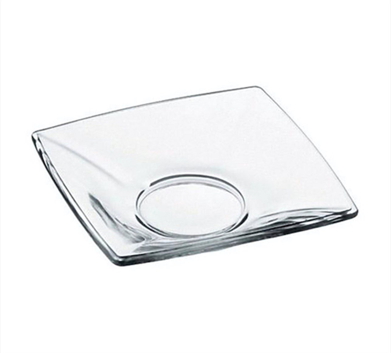 PAŞABAHÇE 6LI ÇAY TABAĞI KARE 54261